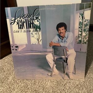 Lionel Richie Can't Slow Down Vinyl Record